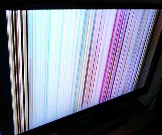 Телевизор в полосах не показывает | Вызов телемастера на дом в Кашире